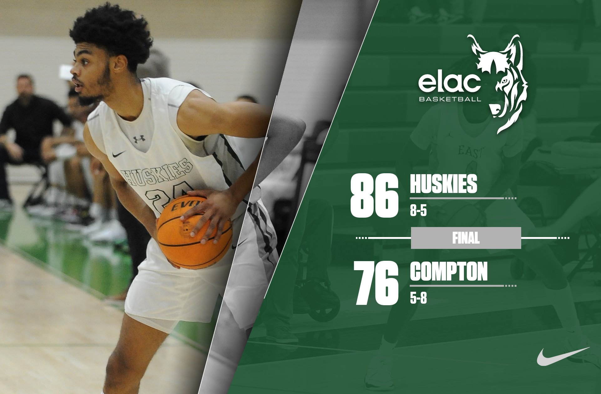 Huskies Hold off Tenacious Compton