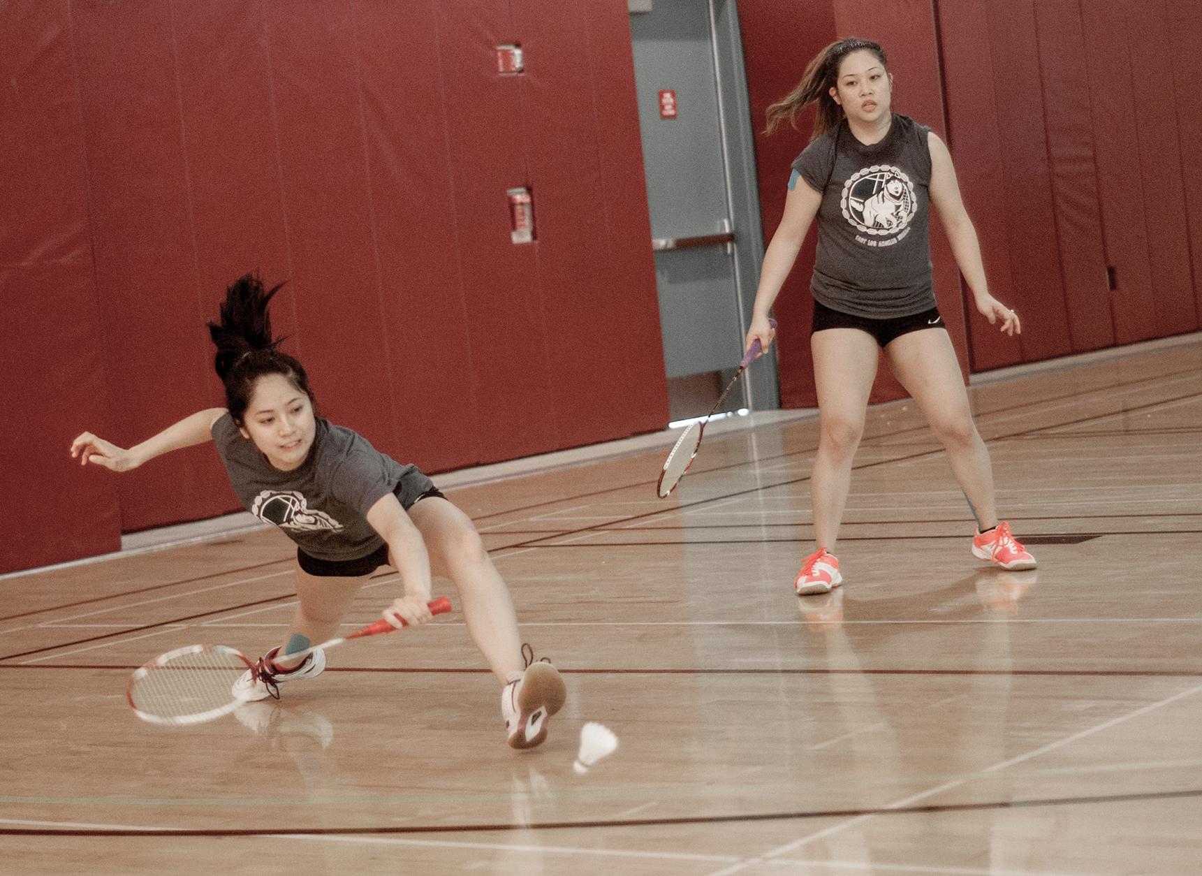ELAC badminton wins state doubles title