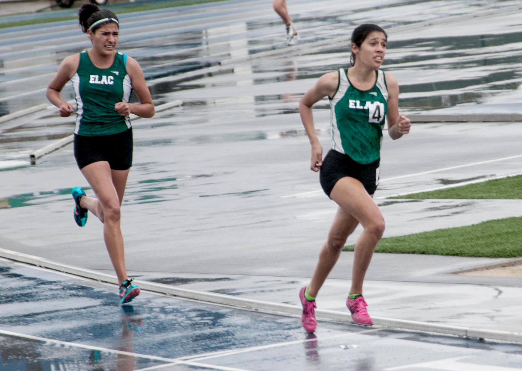 ELAC women runners blaze on track at Cerritos